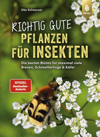 Buch von Elke Schwarzer: Richtig gute Pflanzen für Insekten – Die besten Blüten für maximal viele Bienen, Schmetterlinge & Käfer 