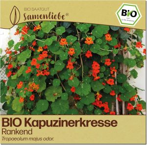 BIO Kapuzinerkresse Samen, rankend
